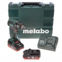 METABO SSW 18 LTX 400 BL aku bezuhlíkový rázový utahovák 1/2" 400Nm 602205820